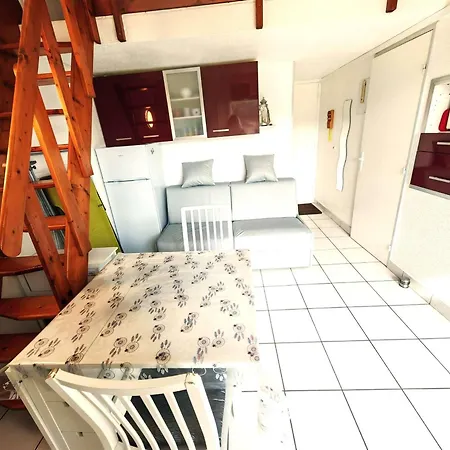 T2 Climatise Avec Mezzanine, Piscine Et Parking, Proche - - Fr-1-607-119 Apartment *